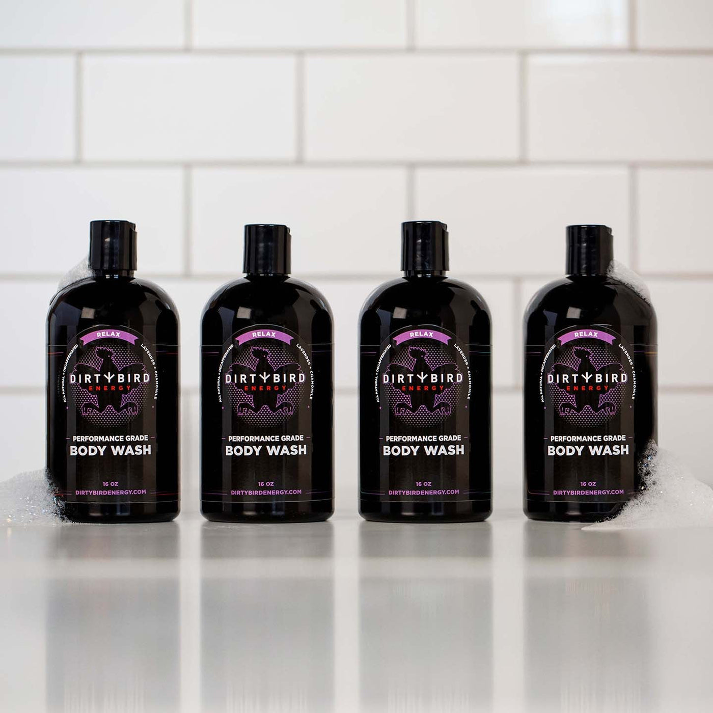 DIRTYBIRD ENERGY Relax Body Wash - 4-Pack Body Wash